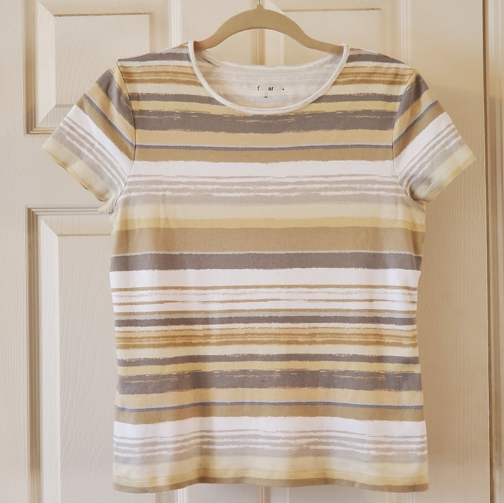Striped Cotton Tee